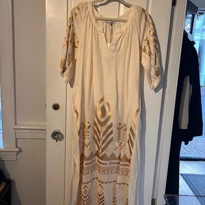 Feather Belted Maxi Dress ***BRAND NEW***